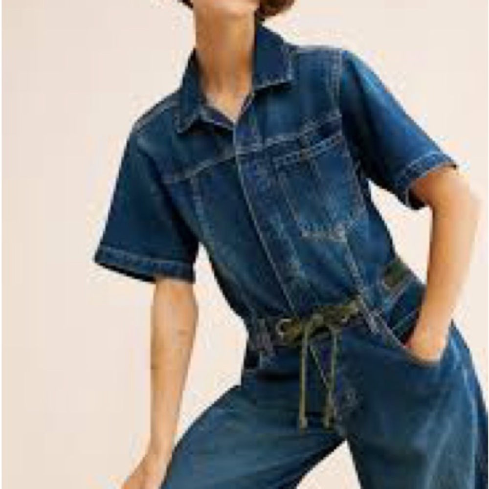 We The Free Edison Denim Jumpsuit - Picture 2 of 6